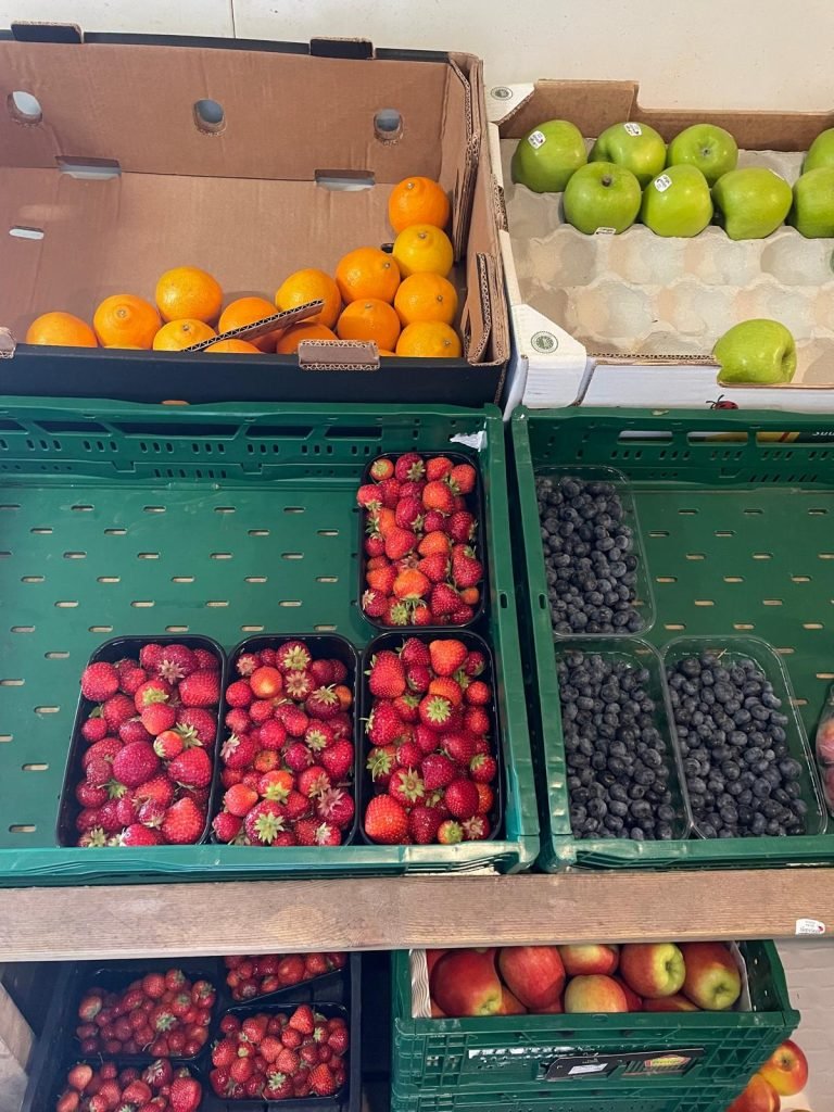 Fruit bij de boer